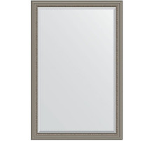 Зеркало Evoform Exclusive 176х116 BY 1317 с фацетом в багетной раме - Римское серебро 88 мм