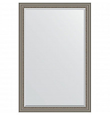 Зеркало Evoform Exclusive 176х116 BY 1317 с фацетом в багетной раме - Римское серебро 88 мм