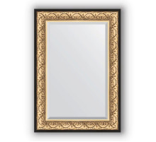 Зеркало Evoform Exclusive 100х70 Барокко золото