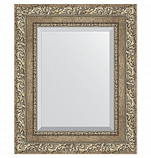 Зеркало Evoform Exclusive 55х45 BY 3357 с фацетом в багетной раме - Виньетка античное серебро 85 мм