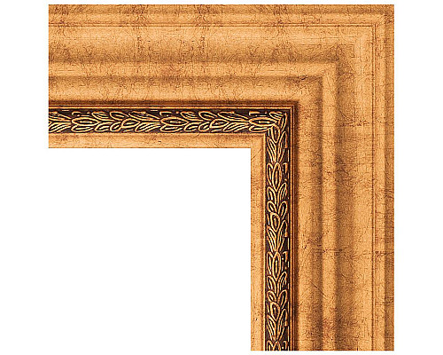 Заказать Зеркало Evoform Exclusive 86х56 BY 3412 с фацетом в багетной раме - Римское золото 88 мм в магазине сантехники Santeh-Crystal.ru