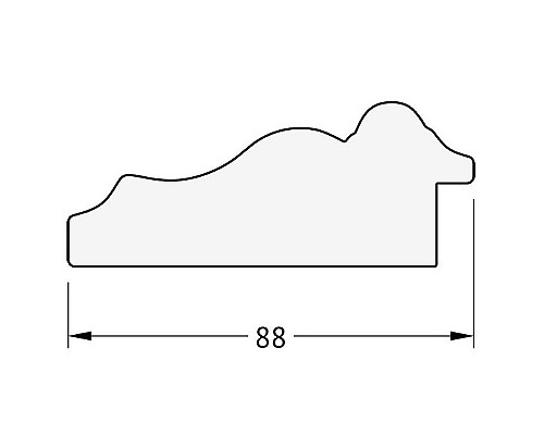 Заказать Зеркало Evoform Exclusive 86х56 BY 3412 с фацетом в багетной раме - Римское золото 88 мм в магазине сантехники Santeh-Crystal.ru