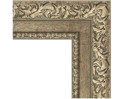 Купить Зеркало Evoform Exclusive 115х55 BY 3487 с фацетом в багетной раме - Виньетка античное серебро 85 мм в магазине сантехники Santeh-Crystal.ru