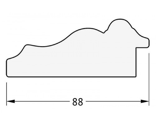Заказать Зеркало Evoform Exclusive 116х56 BY 3490 с фацетом в багетной раме - Римское золото 88 мм в магазине сантехники Santeh-Crystal.ru