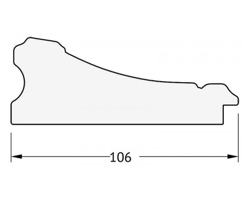 Купить Зеркало Evoform Exclusive 120х60 BY 3502 с фацетом в багетной раме - Барокко серебро 106 мм в магазине сантехники Santeh-Crystal.ru