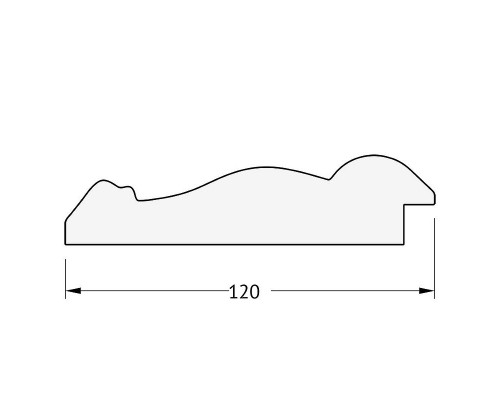 Приобрести Зеркало Evoform Exclusive 122х62 BY 3506 с фацетом в багетной раме - Состаренное серебро с орнаментом 120 мм в магазине сантехники Santeh-Crystal.ru