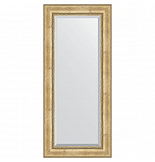 Зеркало Evoform Exclusive 162х72 BY 3584 с фацетом в багетной раме - Состаренное серебро с орнаментом 120 мм