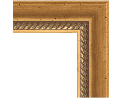 Заказать Зеркало Evoform Exclusive 173х113 BY 3613 с фацетом в багетной раме - Состаренное золото с плетением 70 мм в магазине сантехники Santeh-Crystal.ru