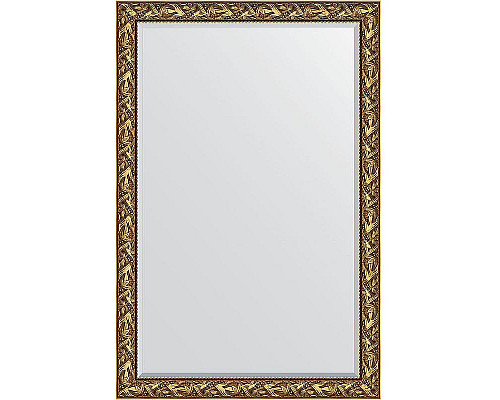 Купить Зеркало Evoform Exclusive 179х119 BY 3623 с фацетом в багетной раме - Византия золото 99 мм в магазине сантехники Santeh-Crystal.ru