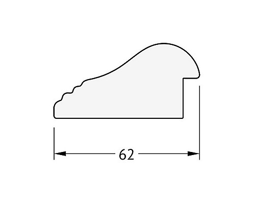 Заказать Зеркало Evoform Exclusive 101х71 BY 1194 с фацетом в багетной раме - Палисандр 62 мм в магазине сантехники Santeh-Crystal.ru