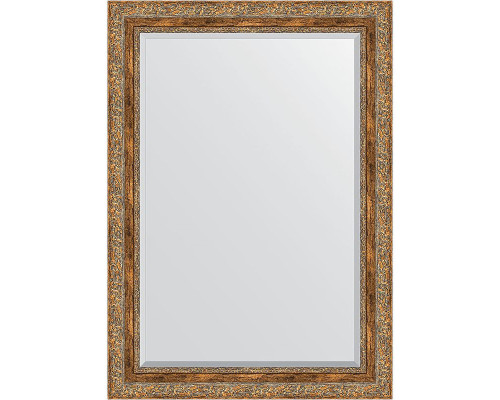 Заказать Зеркало Evoform Exclusive 105х75 BY 3462 с фацетом в багетной раме - Виньетка античная бронза 85 мм в магазине сантехники Santeh-Crystal.ru