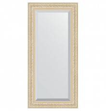 Зеркало Evoform Exclusive 115х55 BY 1242 с фацетом в багетной раме - Старый гипс 82 мм
