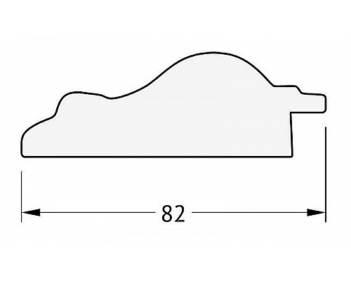 Заказать Зеркало Evoform Exclusive 115х55 BY 1242 с фацетом в багетной раме - Старый гипс 82 мм в магазине сантехники Santeh-Crystal.ru