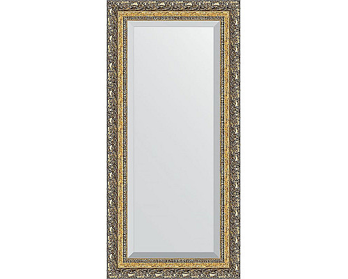 Заказать Зеркало Evoform Exclusive 115х55 BY 1250 с фацетом в багетной раме - Виньетка бронзовая 85 мм в магазине сантехники Santeh-Crystal.ru