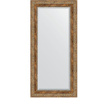 Зеркало Evoform Exclusive 115х55 BY 3488 с фацетом в багетной раме - Виньетка античная бронза 85 мм