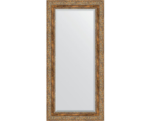 Заказать Зеркало Evoform Exclusive 115х55 BY 3488 с фацетом в багетной раме - Виньетка античная бронза 85 мм в магазине сантехники Santeh-Crystal.ru