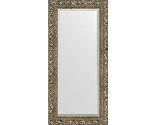 Заказать Зеркало Evoform Exclusive 115х55 BY 3489 с фацетом в багетной раме - Виньетка античная латунь 85 мм в магазине сантехники Santeh-Crystal.ru