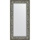 Купить Зеркало Evoform Exclusive 119х59 BY 3494 с фацетом в багетной раме - Византия серебро 99 мм в магазине сантехники Santeh-Crystal.ru