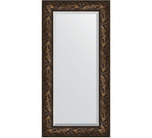 Зеркало Evoform Exclusive 119х59 BY 3495 с фацетом в багетной раме - Византия бронза 99 мм