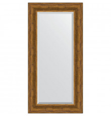 Зеркало Evoform Exclusive 119х59 BY 3498 с фацетом в багетной раме - Травленая бронза 99 мм