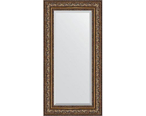 Приобрести Зеркало Evoform Exclusive 120х60 BY 3505 с фацетом в багетной раме - Виньетка состаренная бронза 109 мм в магазине сантехники Santeh-Crystal.ru
