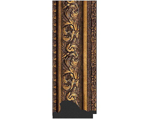 Приобрести Зеркало Evoform Exclusive 120х60 BY 3505 с фацетом в багетной раме - Виньетка состаренная бронза 109 мм в магазине сантехники Santeh-Crystal.ru