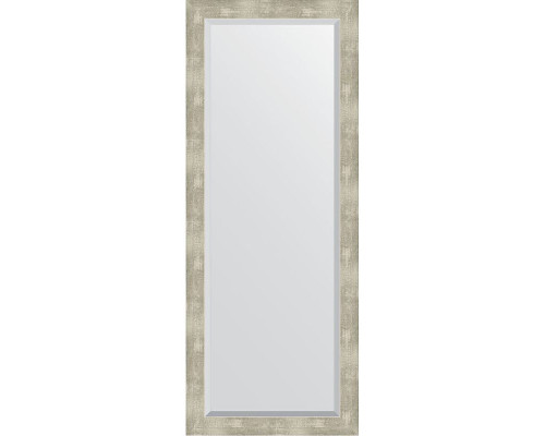 Приобрести Зеркало Evoform Exclusive 141х56 BY 1169 с фацетом в багетной раме - Алюминий 61 мм в магазине сантехники Santeh-Crystal.ru