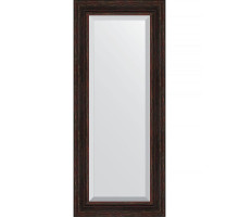 Зеркало Evoform Exclusive 139х59 BY 3525 с фацетом в багетной раме - Темный прованс 99 мм