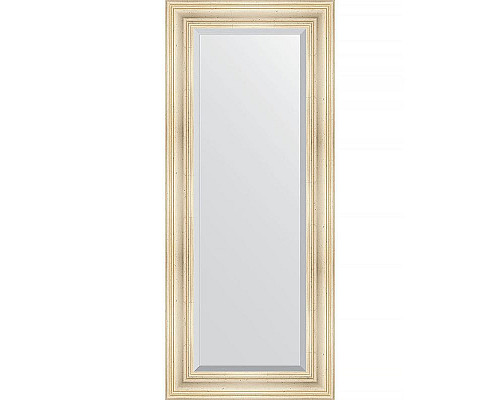 Купить Зеркало Evoform Exclusive 139х59 BY 3523 с фацетом в багетной раме - Травленое серебро 99 мм в магазине сантехники Santeh-Crystal.ru