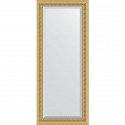 Зеркало Evoform Exclusive 155х65 BY 1284 с фацетом в багетной раме - Сусальное золото 80 мм