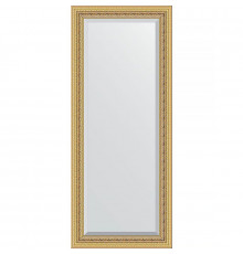 Зеркало Evoform Exclusive 155х65 BY 1284 с фацетом в багетной раме - Сусальное золото 80 мм