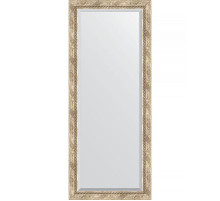 Зеркало Evoform Exclusive 153х63 BY 3563 с фацетом в багетной раме - Прованс с плетением 70 мм
