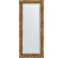 Зеркало Evoform Exclusive 159х69 BY 3578 с фацетом в багетной раме - Вензель бронзовый 101 мм