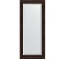 Зеркало Evoform Exclusive 159х69 BY 3577 с фацетом в багетной раме - Темный прованс 99 мм