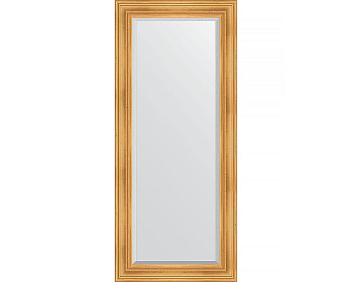 Заказать Зеркало Evoform Exclusive 159х69 BY 3574 с фацетом в багетной раме - Травленое золото 99 мм в магазине сантехники Santeh-Crystal.ru