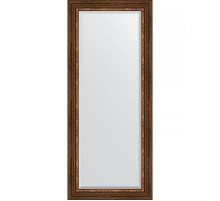 Зеркало Evoform Exclusive 156х66 BY 3569 с фацетом в багетной раме - Римская бронза 88 мм