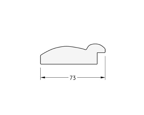 Купить Зеркало Evoform Exclusive 133х53 BY 1156 с фацетом в багетной раме - Серебряный бамбук 73 мм в магазине сантехники Santeh-Crystal.ru