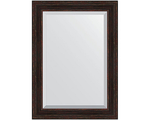 Заказать Зеркало Evoform Exclusive 109х79 BY 3473 с фацетом в багетной раме - Темный прованс 99 мм в магазине сантехники Santeh-Crystal.ru