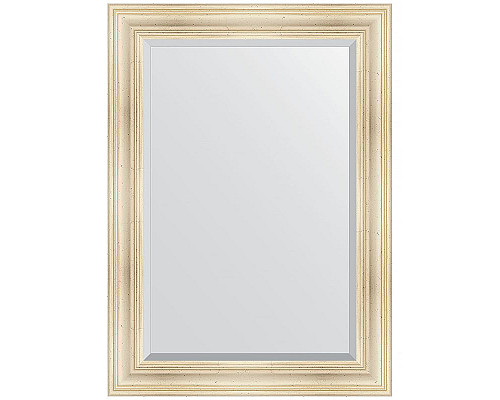 Заказать Зеркало Evoform Exclusive 109х79 BY 3471 с фацетом в багетной раме - Травленое серебро 99 мм в магазине сантехники Santeh-Crystal.ru