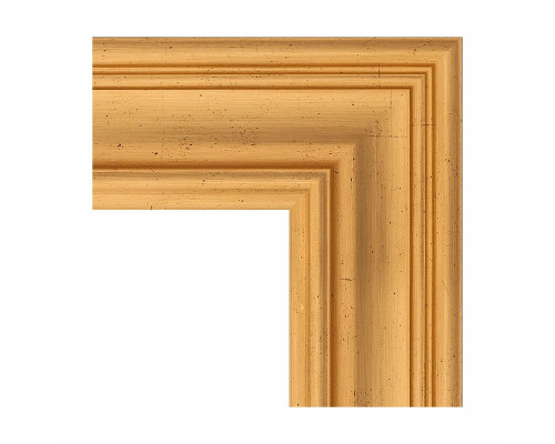 Купить Зеркало Evoform Exclusive 109х79 BY 3470 с фацетом в багетной раме - Травленое золото 99 мм в магазине сантехники Santeh-Crystal.ru