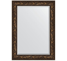 Зеркало Evoform Exclusive 109х79 BY 3469 с фацетом в багетной раме - Византия бронза 99 мм