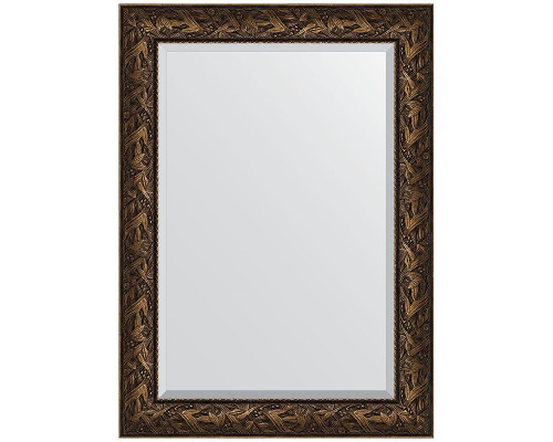 Купить Зеркало Evoform Exclusive 109х79 BY 3469 с фацетом в багетной раме - Византия бронза 99 мм в магазине сантехники Santeh-Crystal.ru