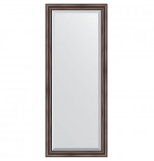 Зеркало Evoform Exclusive 151х61 BY 1184 с фацетом в багетной раме - Палисандр 62 мм