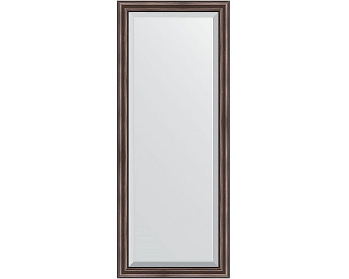 Приобрести Зеркало Evoform Exclusive 151х61 BY 1184 с фацетом в багетной раме - Палисандр 62 мм в магазине сантехники Santeh-Crystal.ru