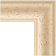 Купить Зеркало Evoform Exclusive 145х60 BY 1262 с фацетом в багетной раме - Старый гипс 82 мм в магазине сантехники Santeh-Crystal.ru