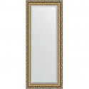 Зеркало Evoform Exclusive 145х60 BY 1270 с фацетом в багетной раме - Виньетка бронзовая 85 мм