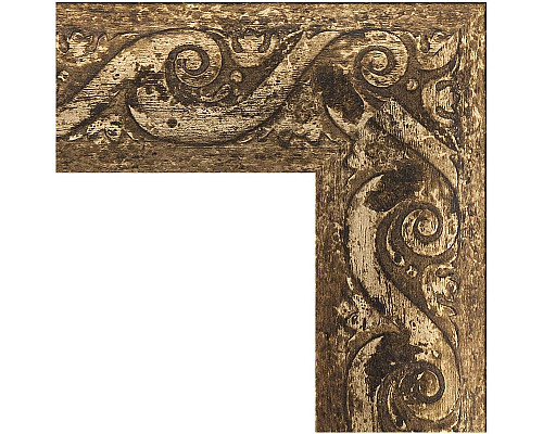 Заказать Зеркало Evoform Exclusive 146х61 BY 1269 с фацетом в багетной раме - Фреска 84 мм в магазине сантехники Santeh-Crystal.ru