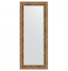 Зеркало Evoform Exclusive 145х60 BY 3540 с фацетом в багетной раме - Виньетка античная бронза 85 мм