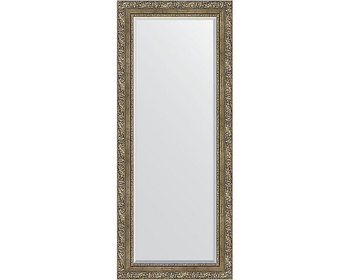 Заказать Зеркало Evoform Exclusive 145х60 BY 3541 с фацетом в багетной раме - Виньетка античная латунь 85 мм в магазине сантехники Santeh-Crystal.ru