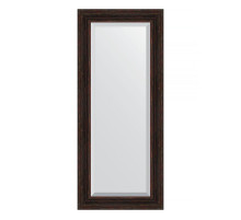 Зеркало Evoform Exclusive 149х64 BY 3551 с фацетом в багетной раме - Темный прованс 99 мм